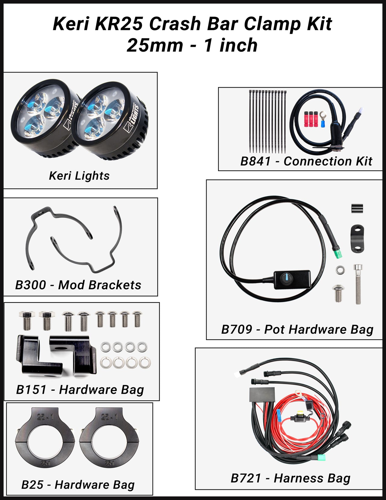 Keri Universal LED Light Kit