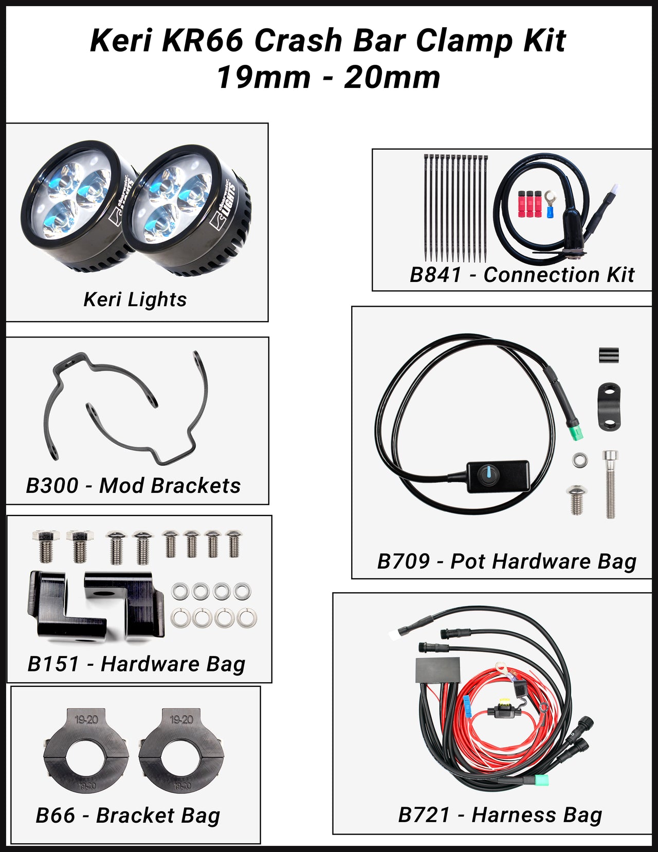 Keri Universal LED Light Kit